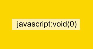 javascript void 0 error
