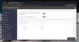 microsoft teams external access