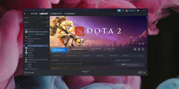 DotA 2 disk write error