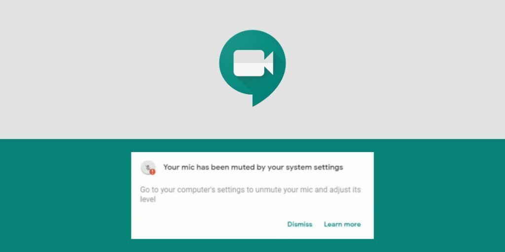(FIXED) Google Meet Microphone Not Working, "Off Due to The Size Of The