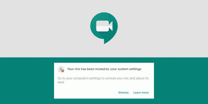 (FIXED) Google Meet Microphone Not Working, "Off Due to The Size Of The