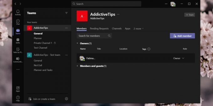 Microsoft Teams invite