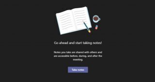 Microsoft Teams meeting notes