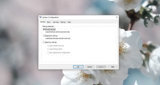 MsConfig Settings