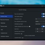 TotalAV's Antivirus Scans settings