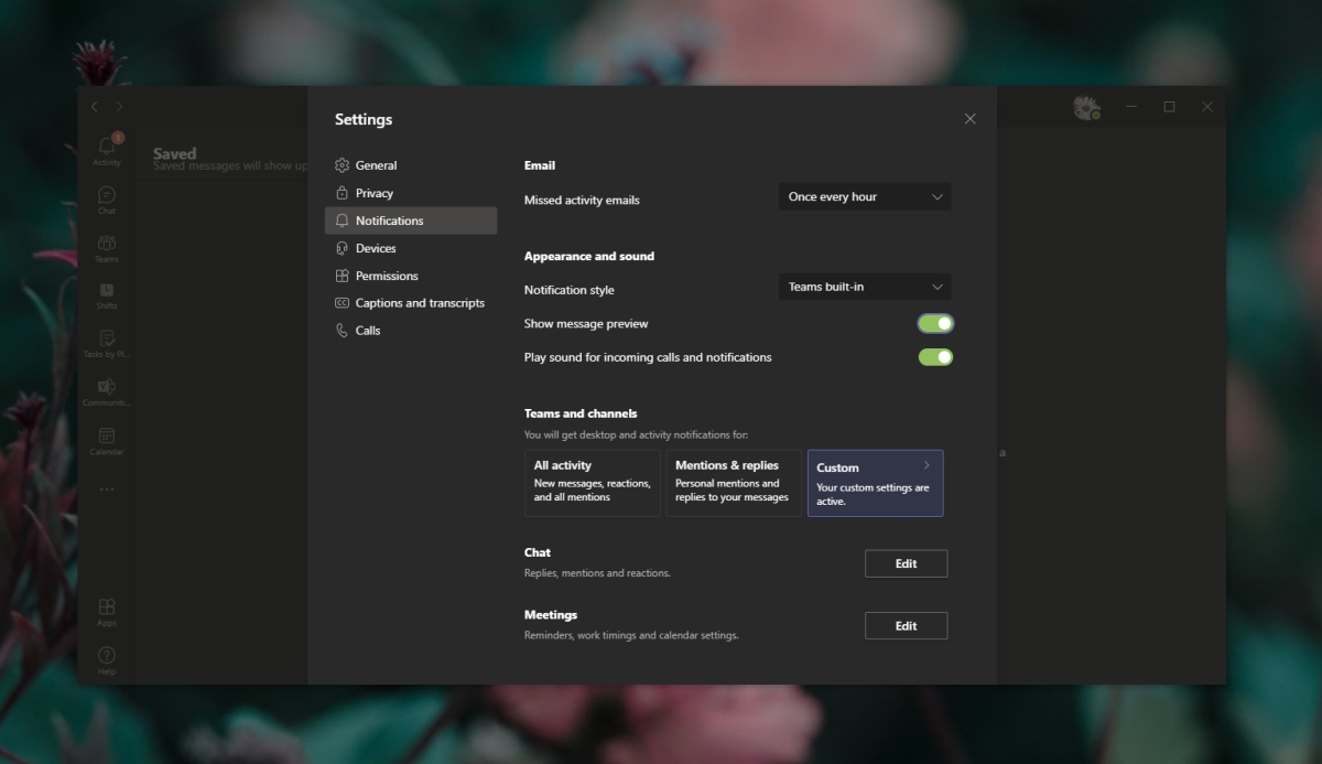 How To Turn Off Microsoft Teams Notifications