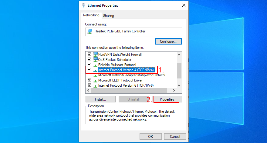 Fix connect. Wan connection DNS Probe failed ASUS. Err_empty_response.