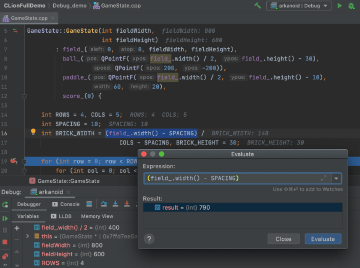 JetBrains CLion для Linux