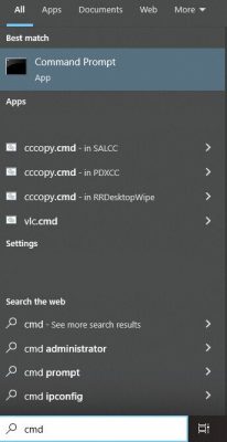 Command prompt