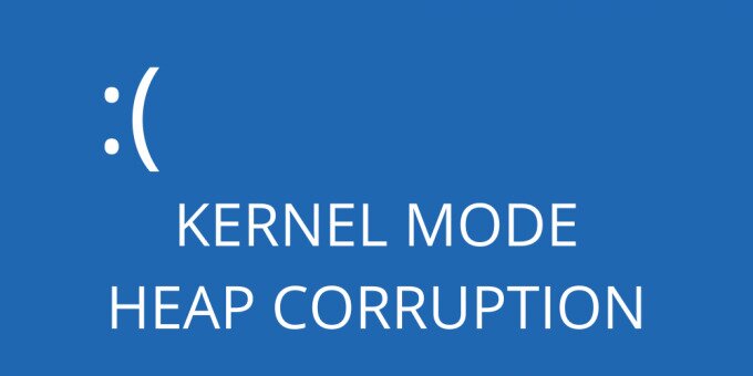 fix kernel mode heap corruption
