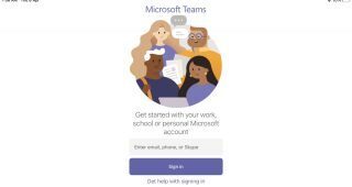 Microsoft Teams iPad