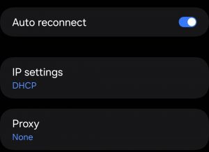 Samsung proxy