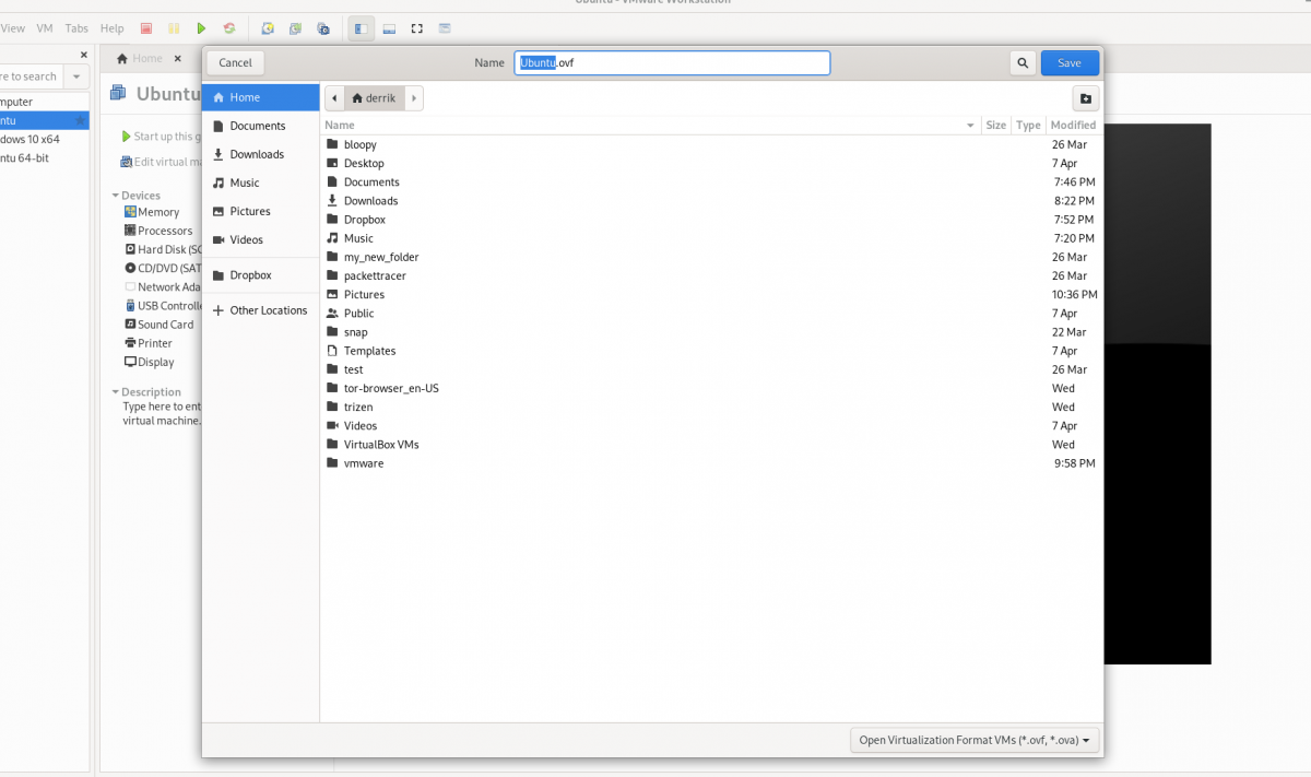 ВМ в VMware Workstation