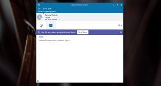 your ims and calls are going to Microsoft Teams