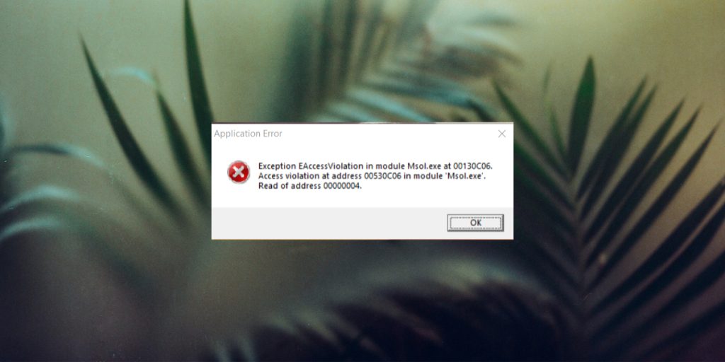 (FIXED) Exception Access Violation Error on Windows 10