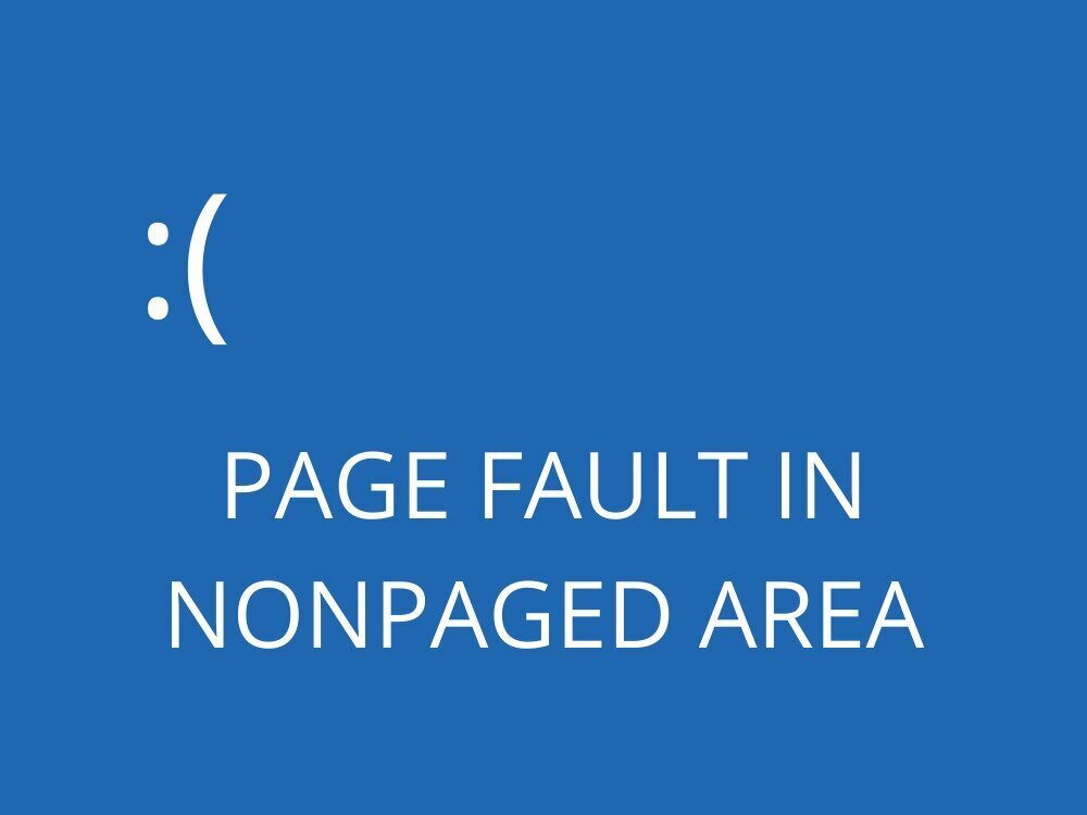 Page Fault in NONPAGED area Windows 10. Page Fault in NONPAGED area. Синий экран Page Fault in NONPAGED area Windows 10.