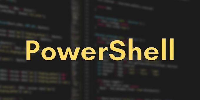 PowerShell cheatsheet