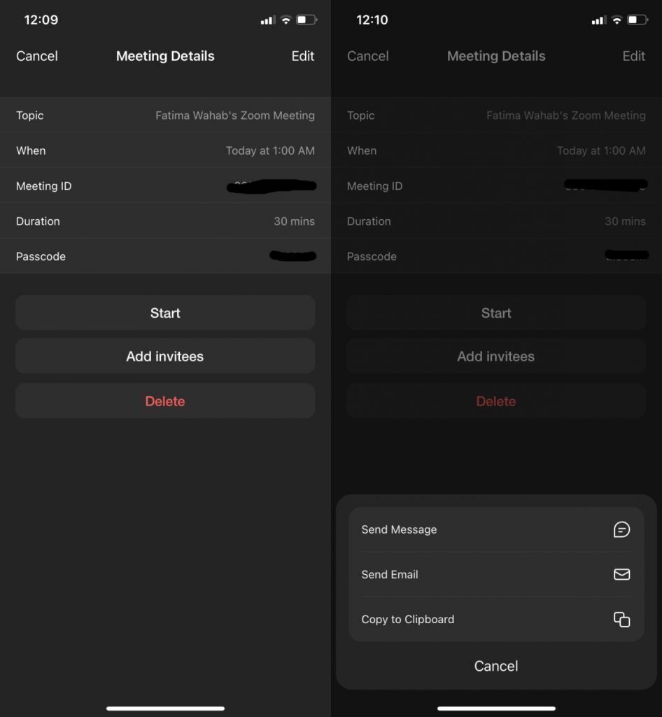 how to set up a permanent zoom meeting link