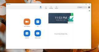 Set up a Zoom meeting - Desktop