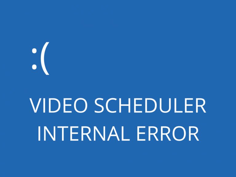 Video Scheduler Internal Error on Windows 10 (SOLVED)