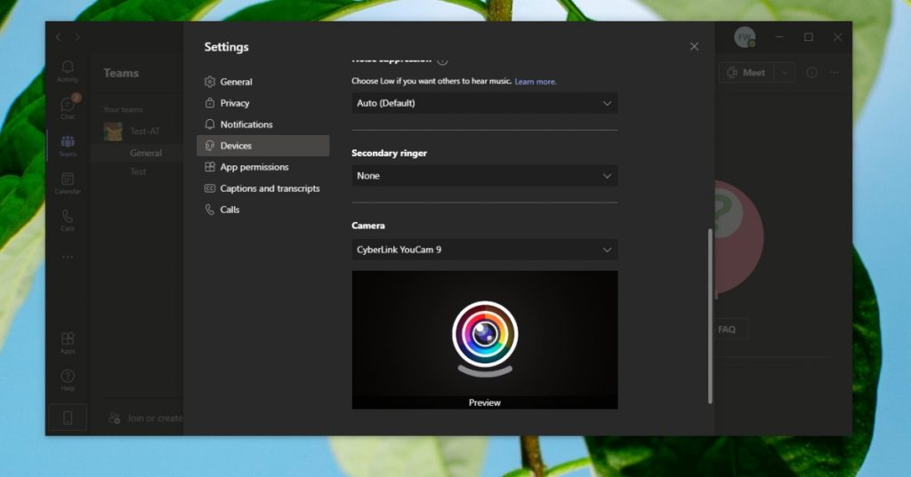 How to zoom in Microsoft Teams