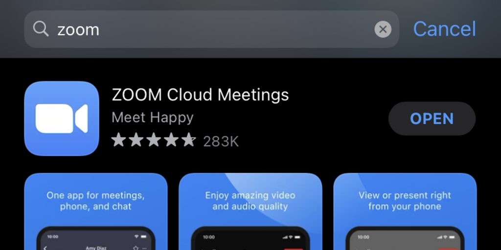How to install the Zoom meeting app