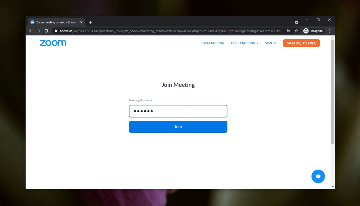 zoom meeting login