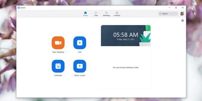 Zoom: schedule a meeting