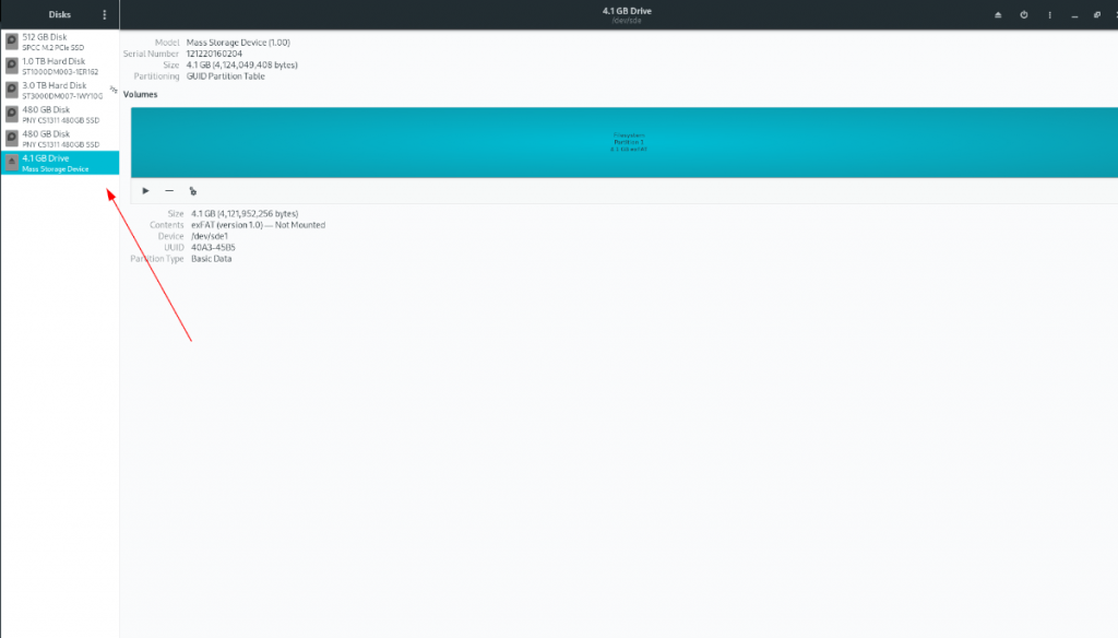 How to format an SD Card to ExFat in Ubuntu