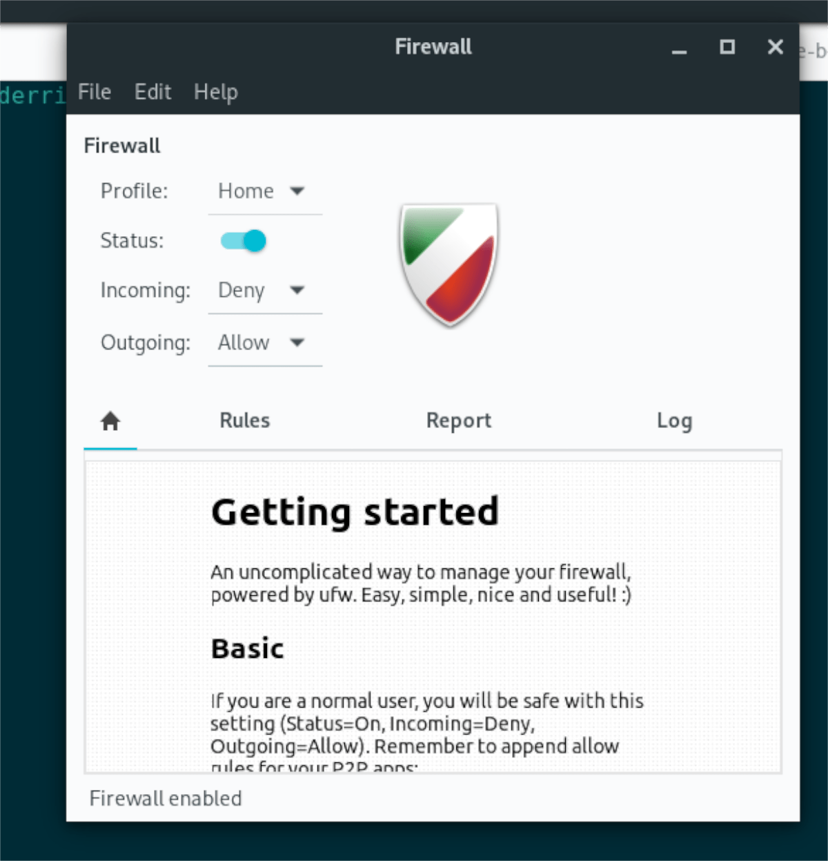 How to disable the UFW firewall in Linux