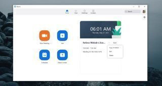 zoom meeting invite