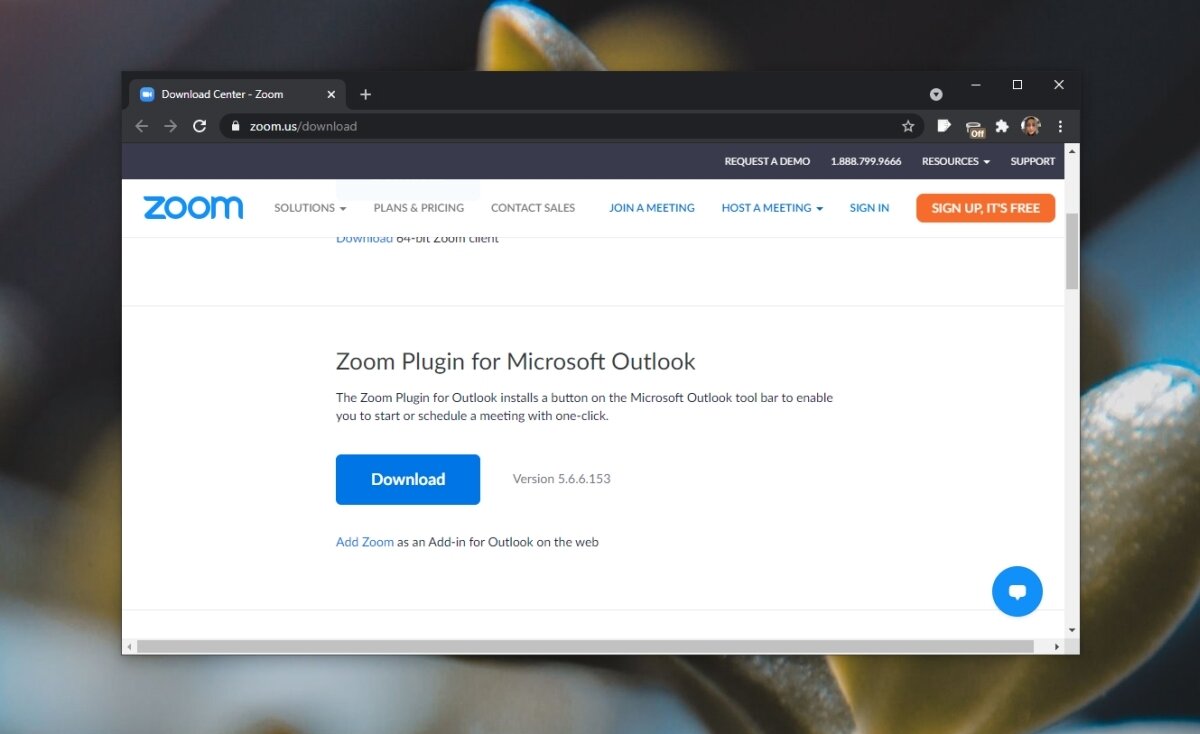 How to set up a Zoom meeting in Outlook