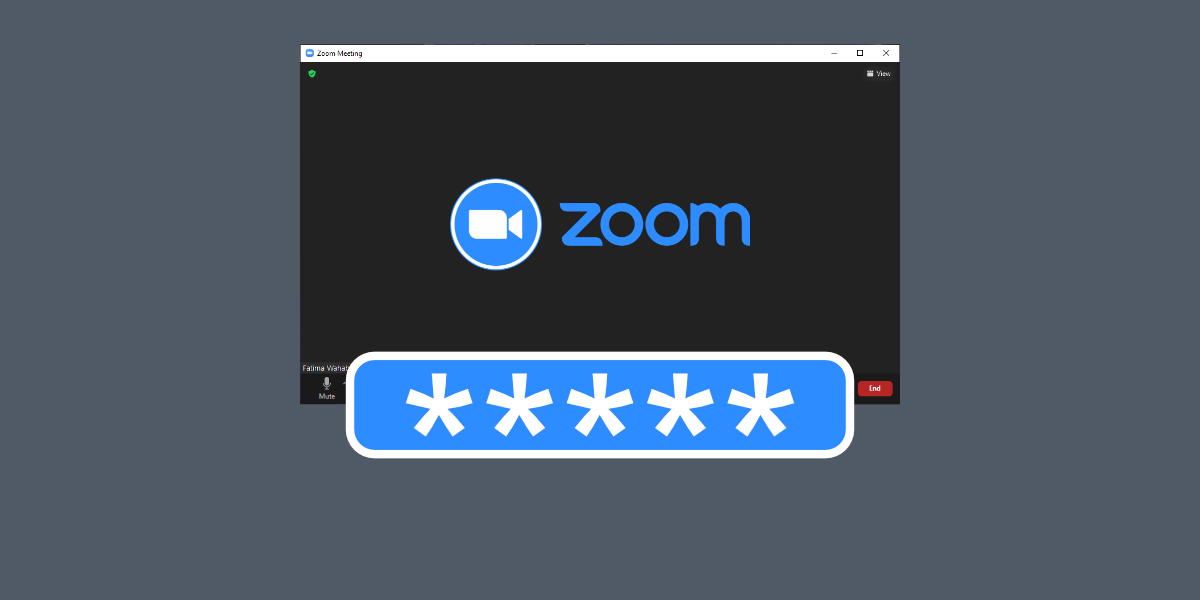 Zoom meeting password
