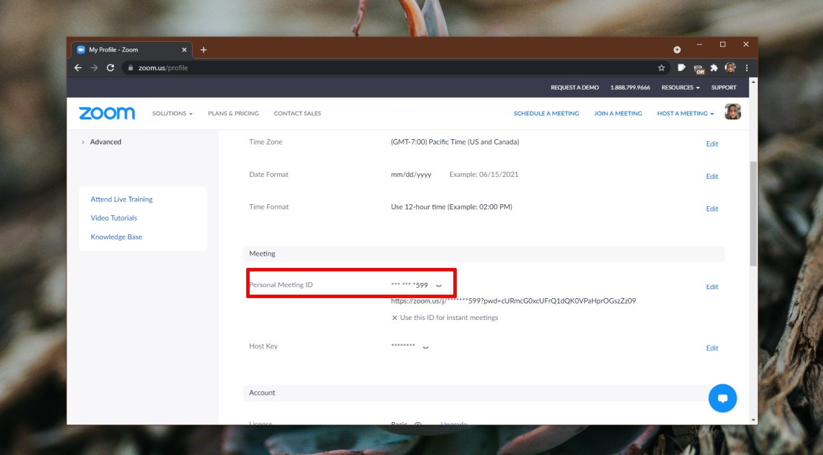 How to use a Zoom personal meeting ID