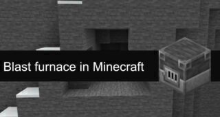 Blast furnace in Minecraft
