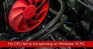 fix CPU fan not spinning