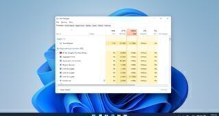 Task Manager on Windows 11