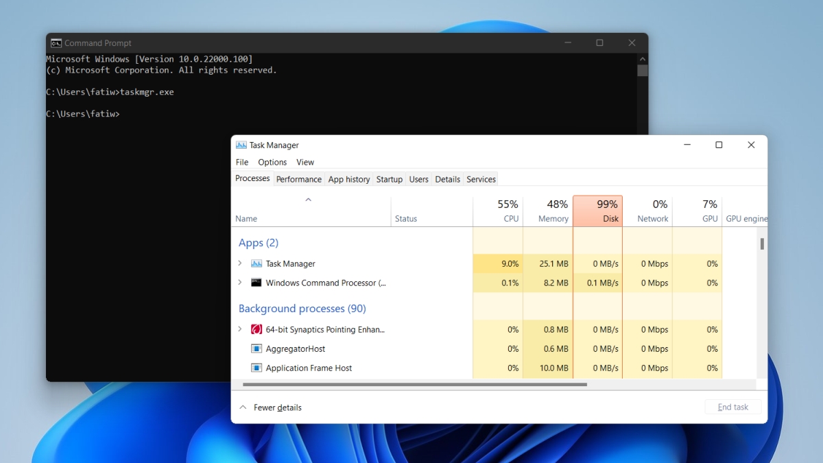 How to open Task Manager on Windows 11