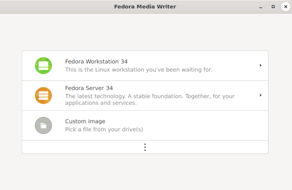 How to use Fedora Media Writer to create a Fedora install USB