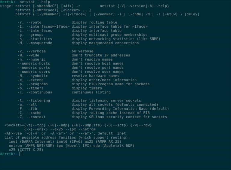 How to install netstat on linux