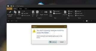 Access denied error