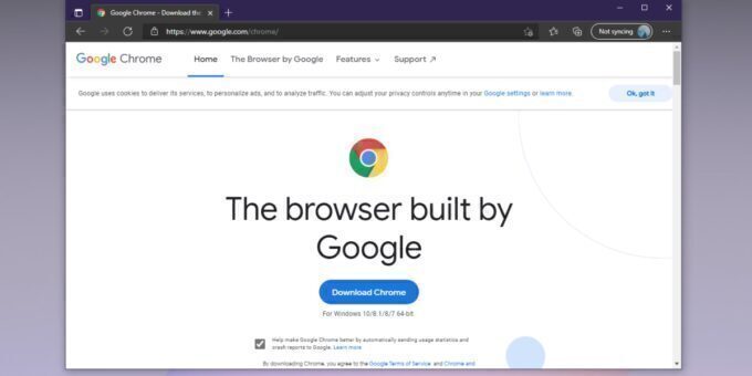 Google Chrome browser