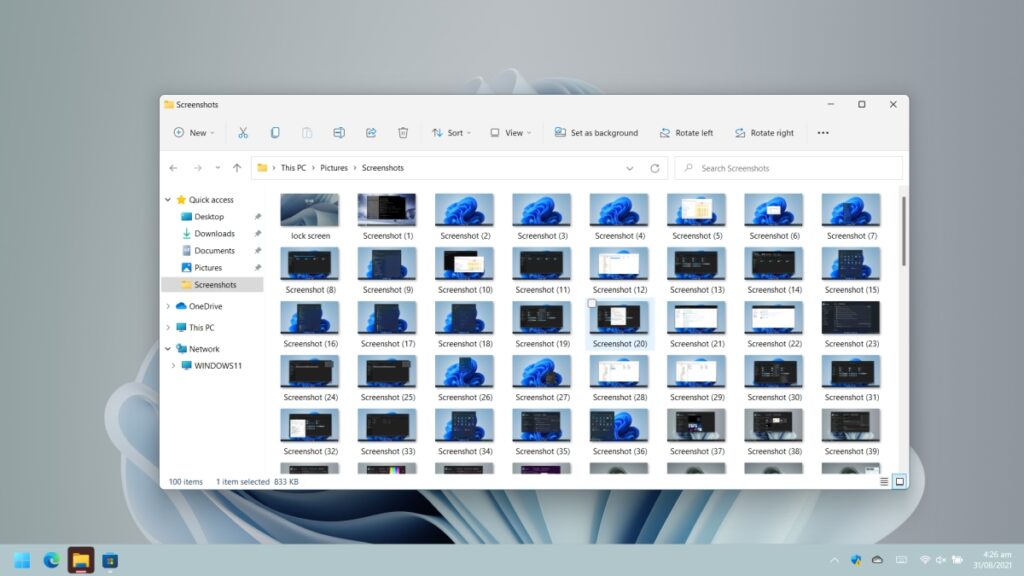 How to take a screenshot on Windows 11