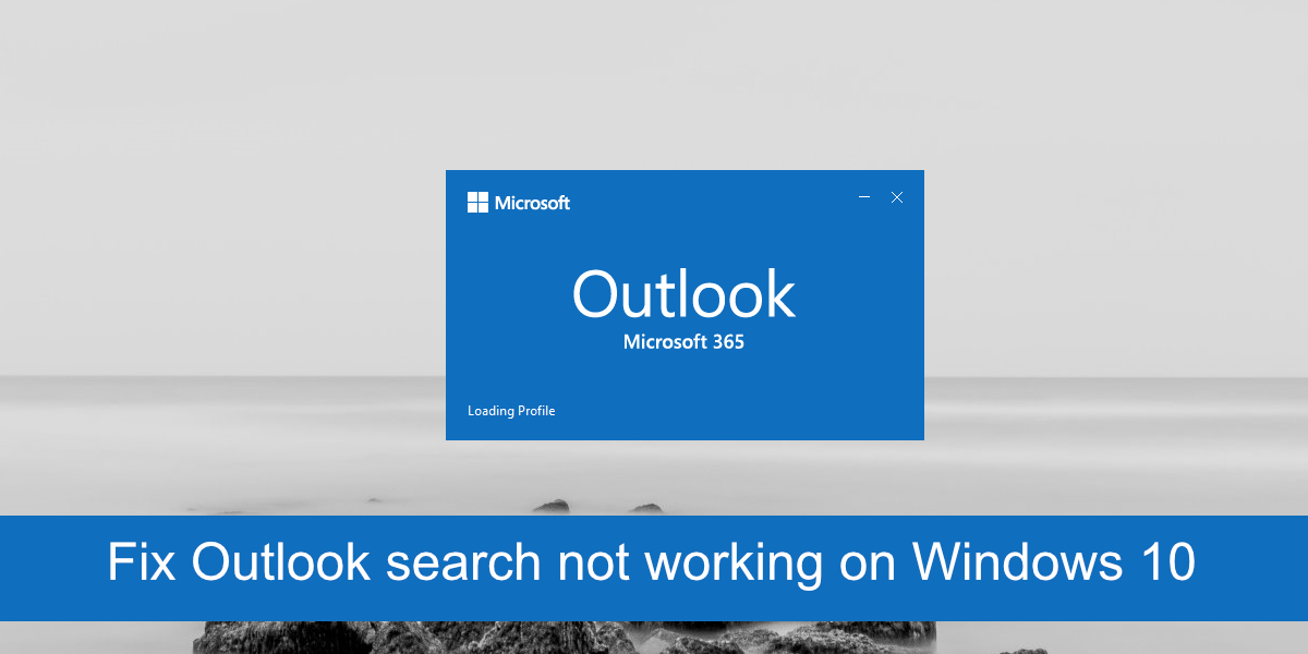 Outlook search