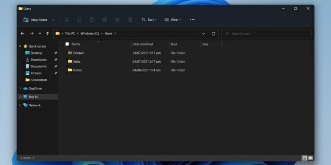 hidden files win 11