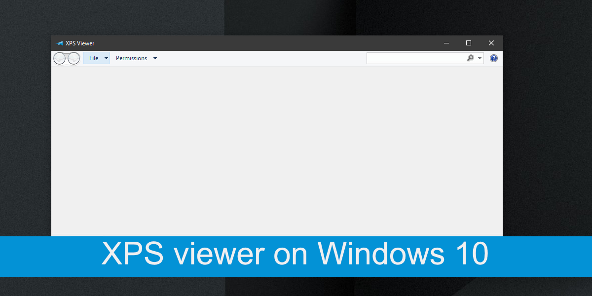 download microsoft xps viewer windows 10