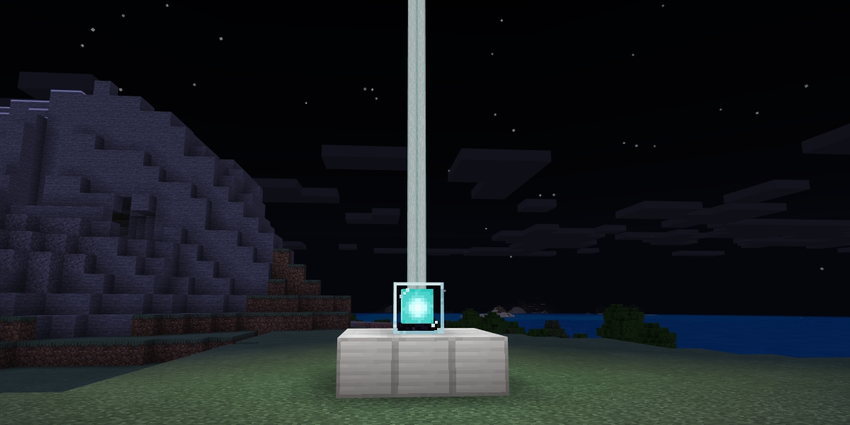 how to use beacon minecraft