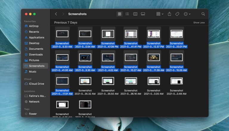 How to select multiple files on macOS