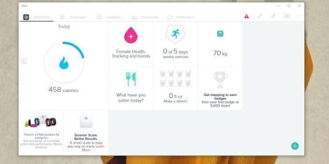 Fitbit Windows 10