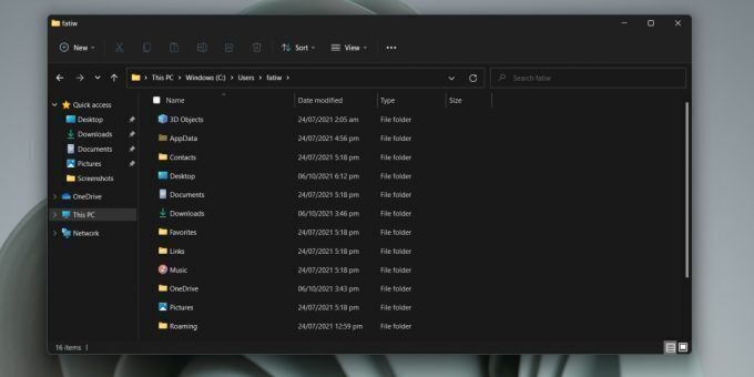 appdata folder Windows 11